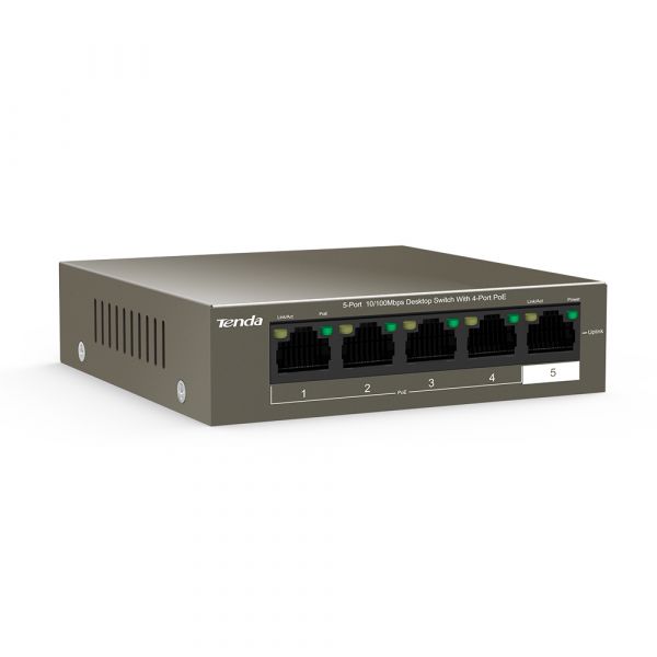 Tenda Switch 5 Ports-4-63W PoE