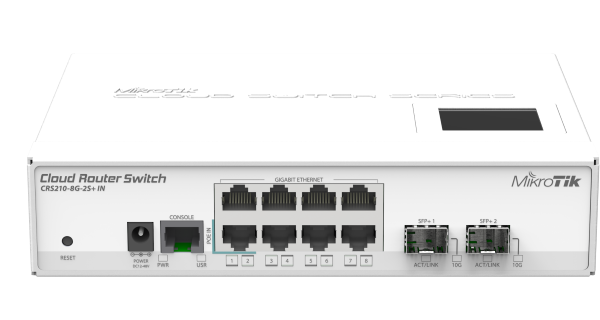 Mikrotik CRS210-8G-2S+IN