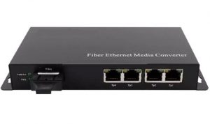 Media Converter 4xRJ45 Ports